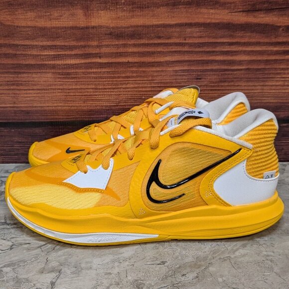 Nike Kyrie Low 5 TB Promo Men\'s 8.5 University Gold Black White Shoes DX6651-701 main image 10